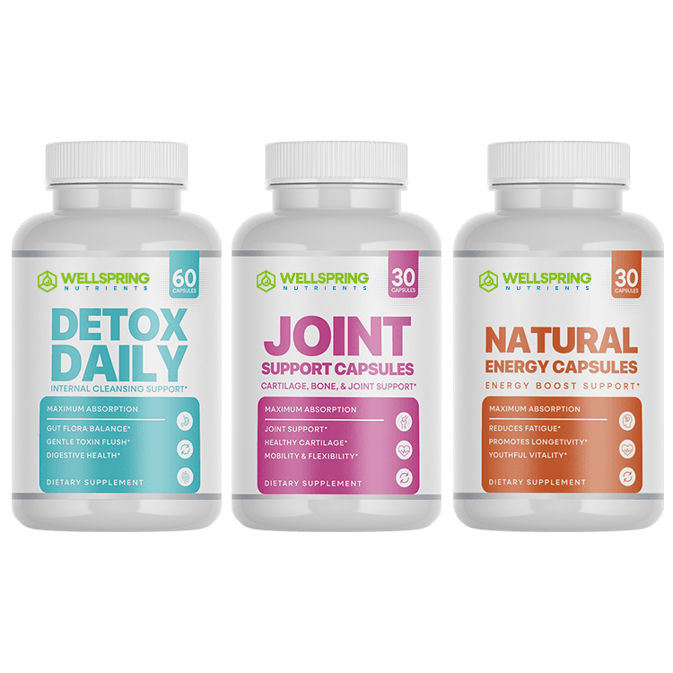 Wellspring Nutrients 3 Bottle Ultimate Bundle